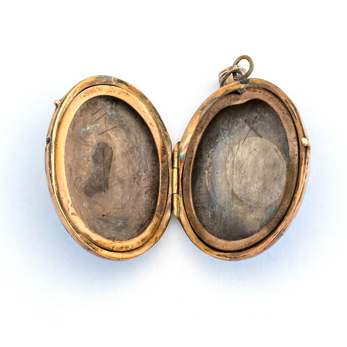 Brilliant Blue Enamel Locket