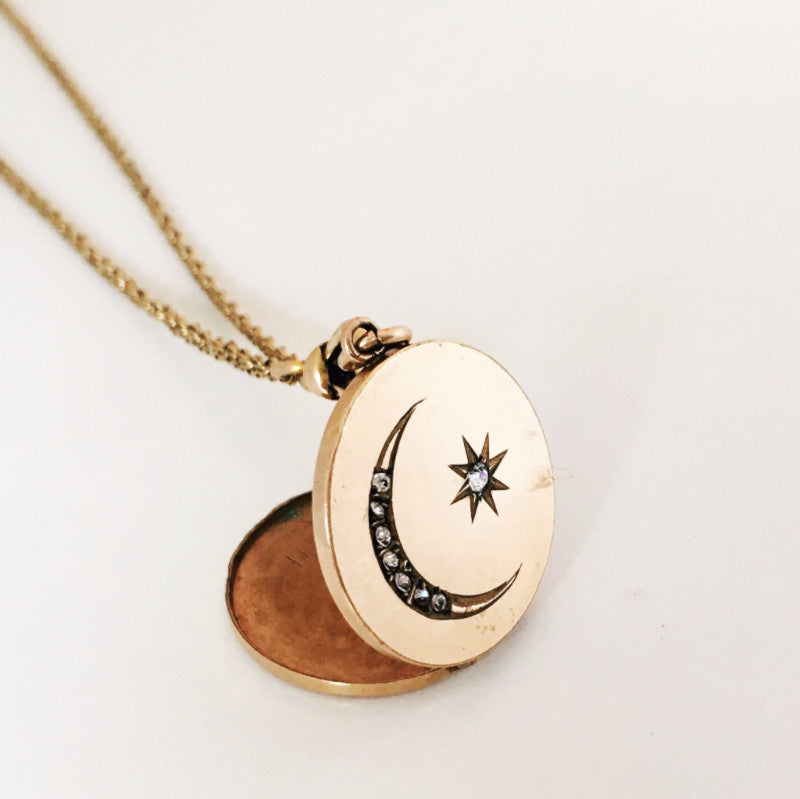 The Moon & Stars Locket