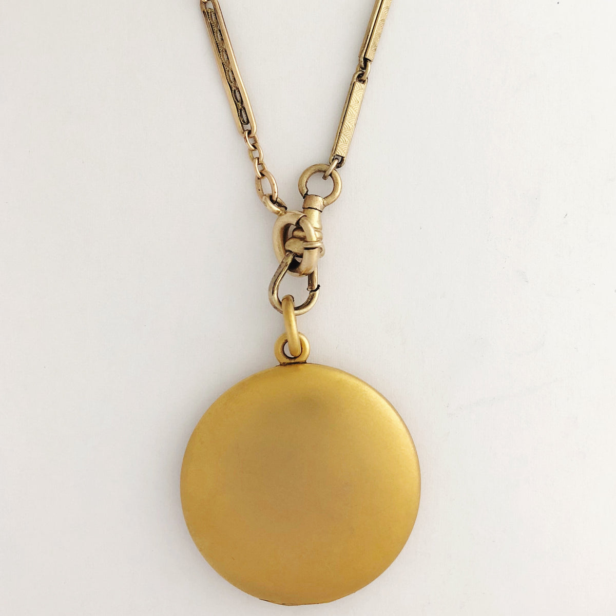 Matte Golden Locket
