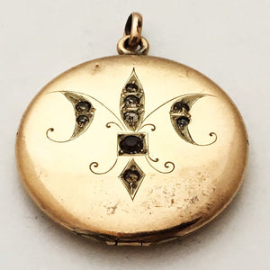 French Quarter Fleur-de-lis Locket