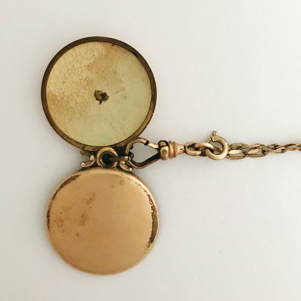 Turquoise Moon and Star Locket