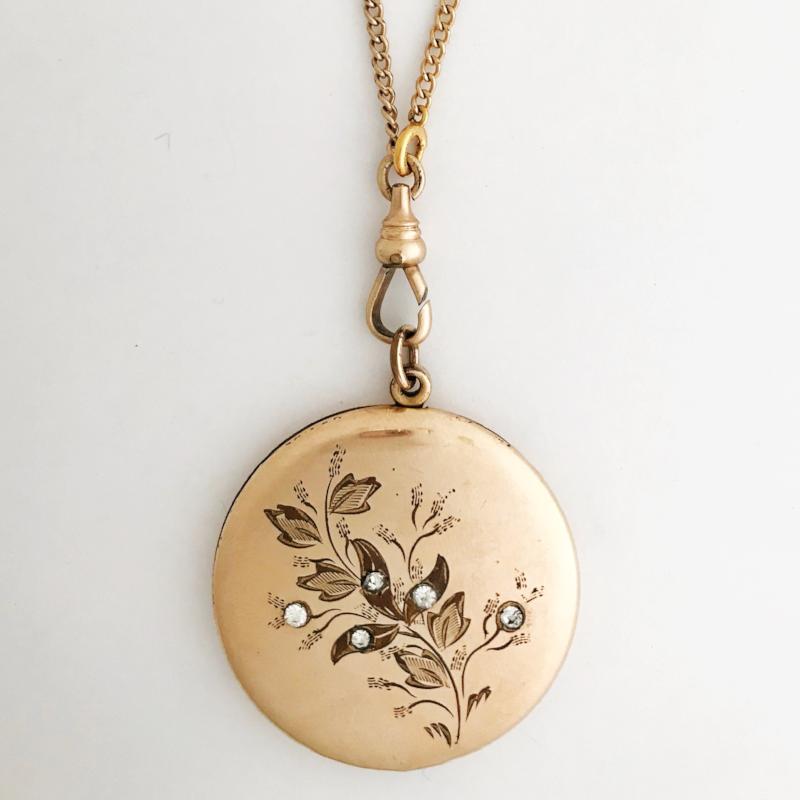 Springtime Floral Locket