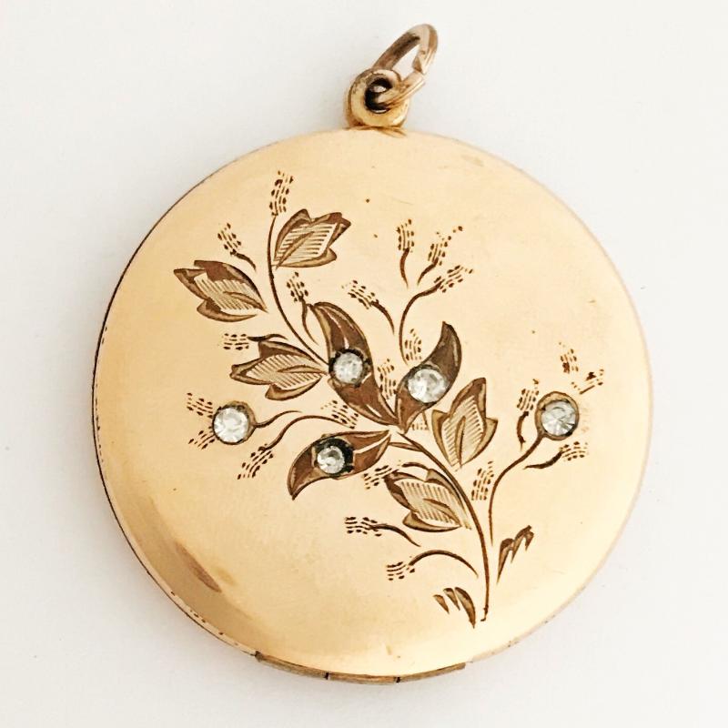 Springtime Floral Locket