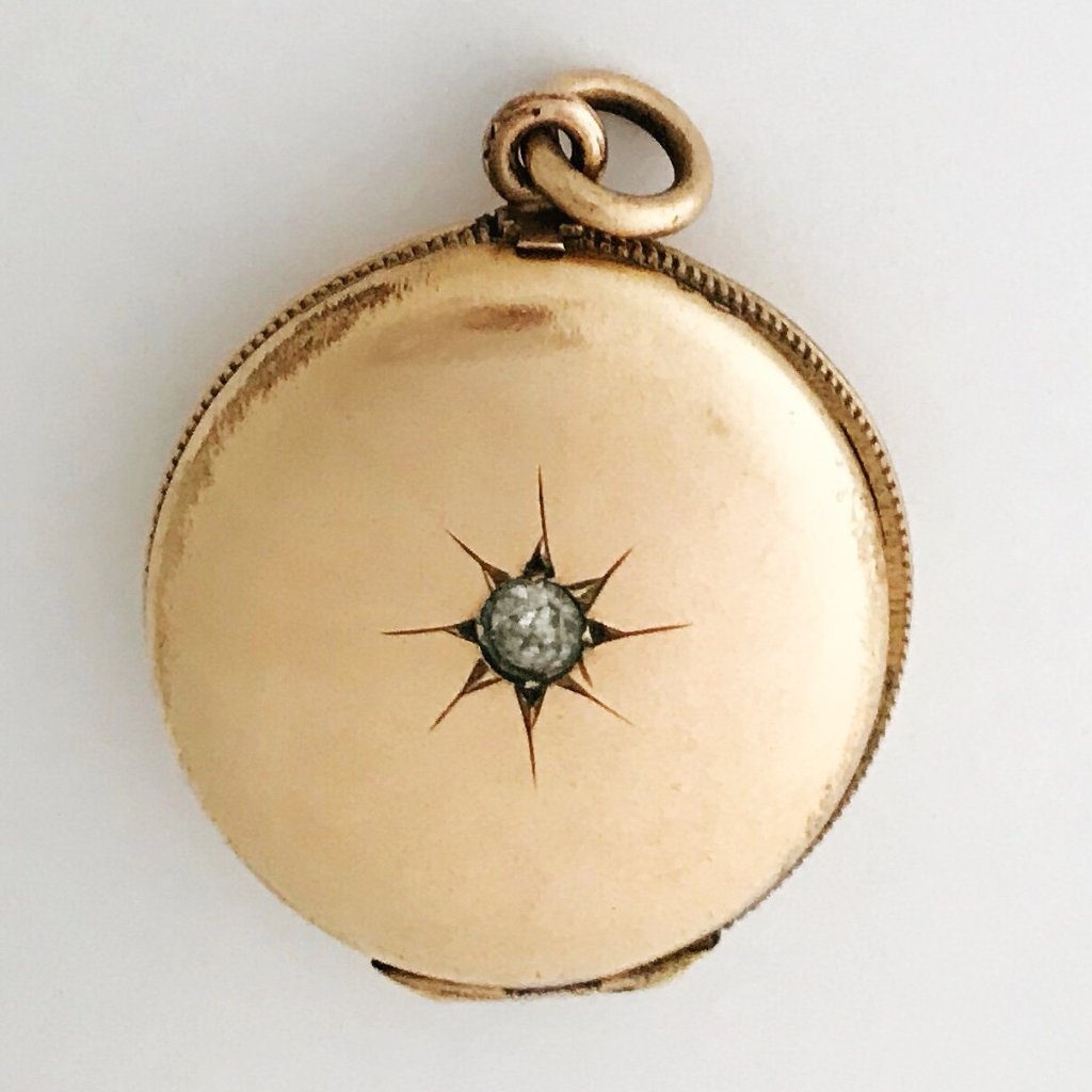 Double-sided Starburst Locket