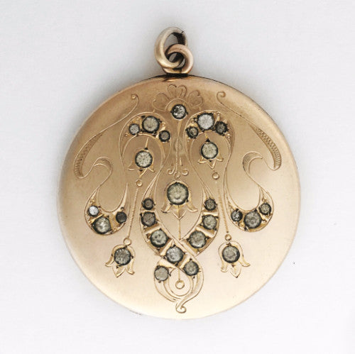 Large Round Chandelier Locket