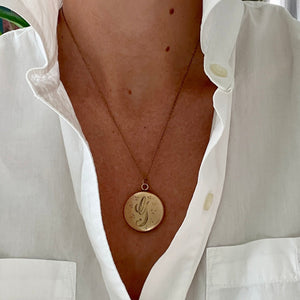 "G" Antique Locket