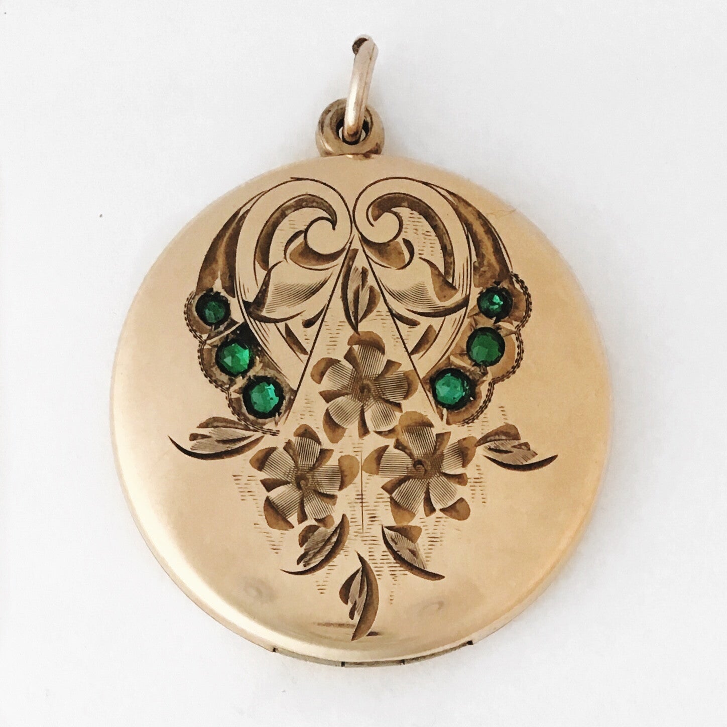 Emerald Garden Locket