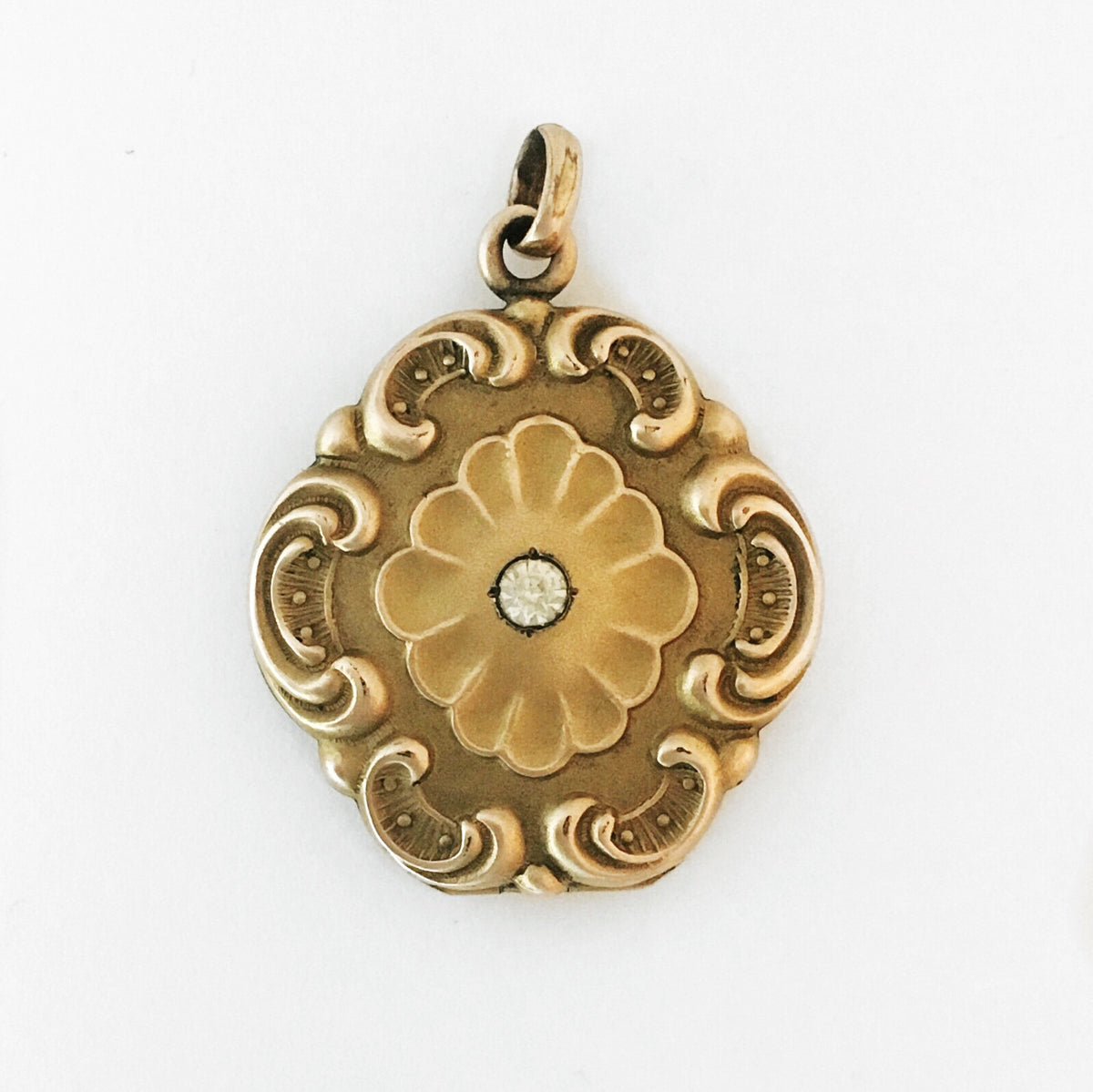 Ornate Floral Locket