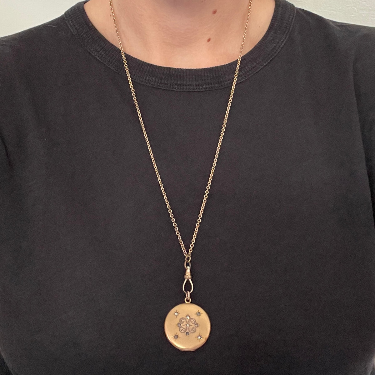 Stars in the Sky Antique Locket