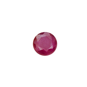 july - indian ruby birthstone - pair of 2