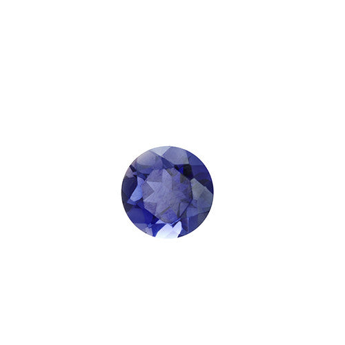 september - iolite birthstone - pair of 2