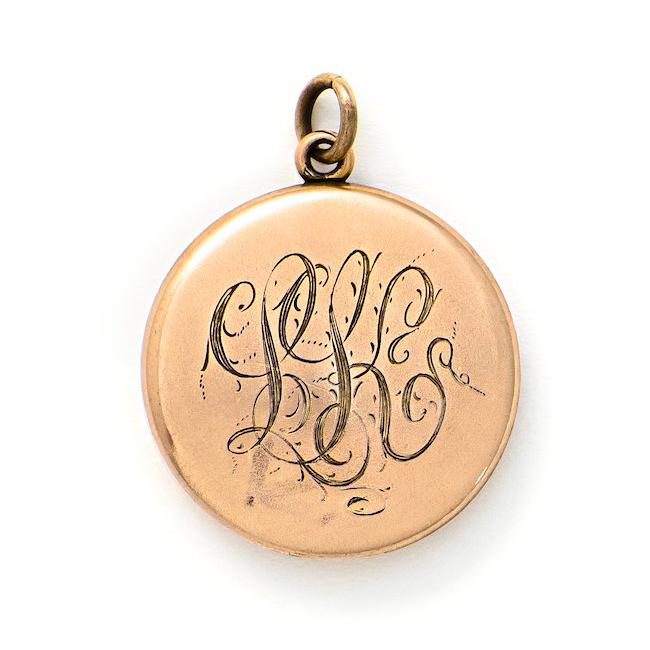 Geometric Deco Locket