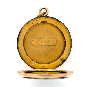 Enamel Star Locket