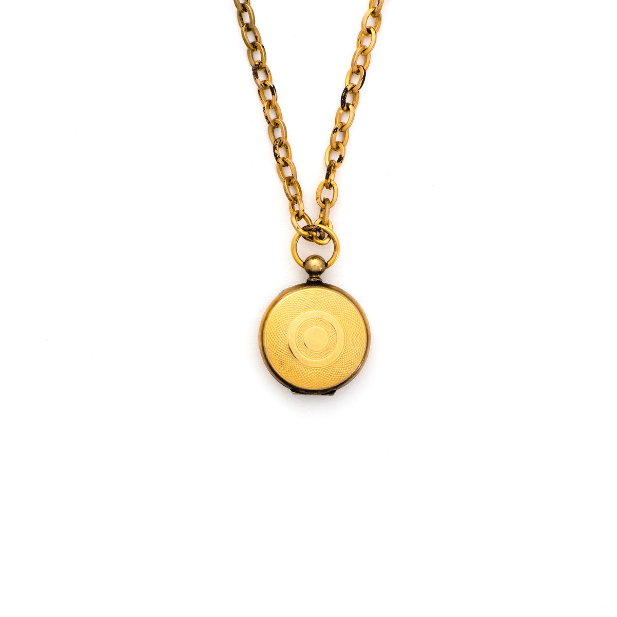 Tintype Pocket Watch Locket