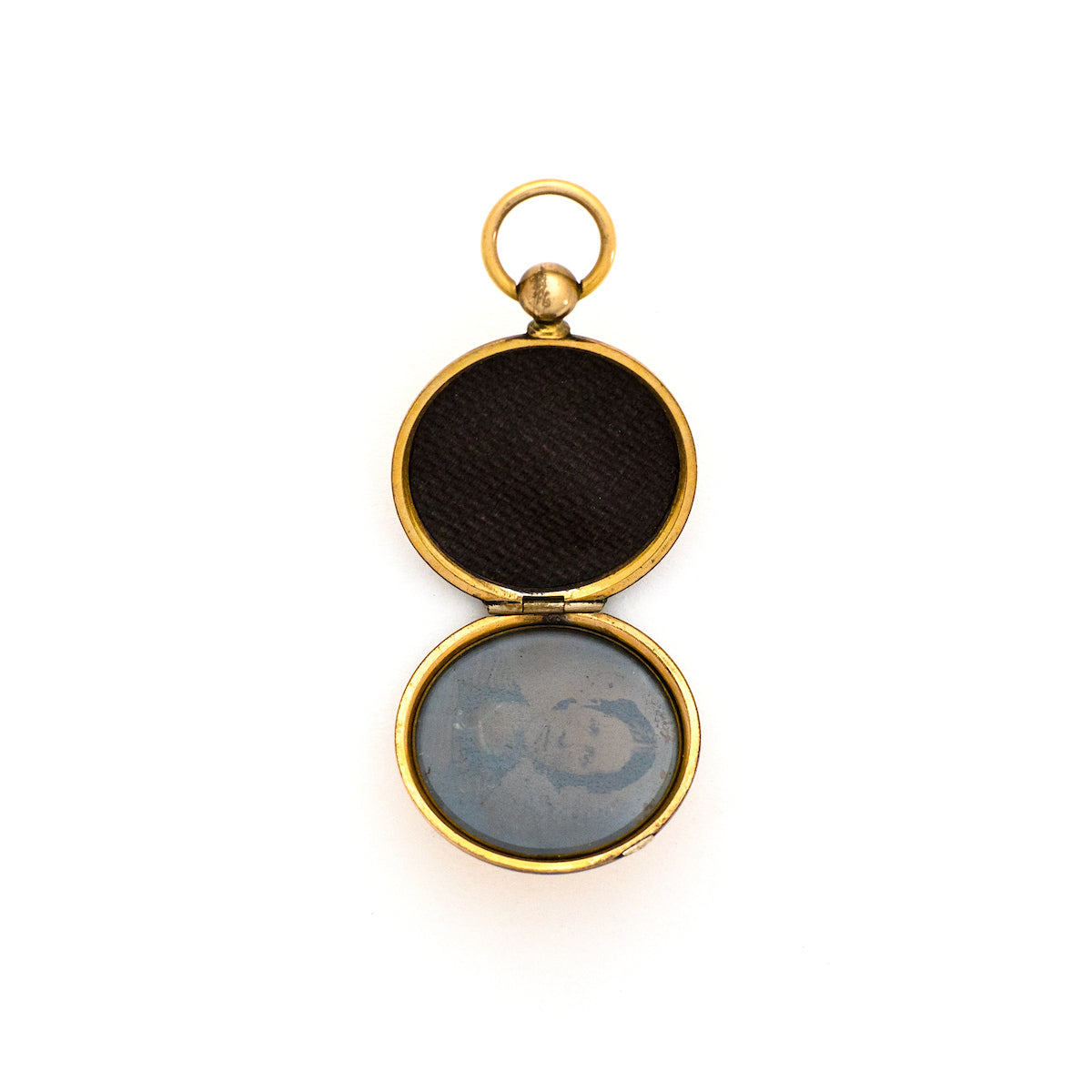 Tintype Pocket Watch Locket