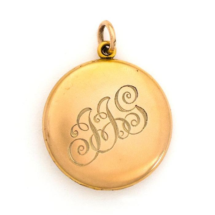 Opal Starburst Locket