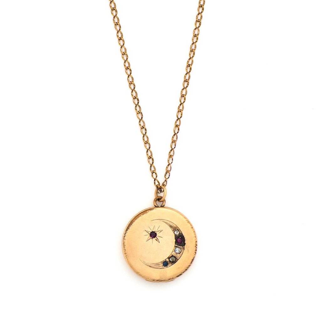 Red, White & Blue Celestial Locket