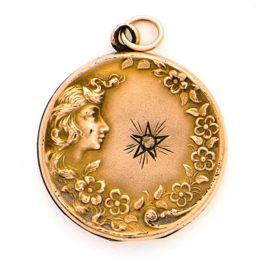 Woman in the Moon Locket