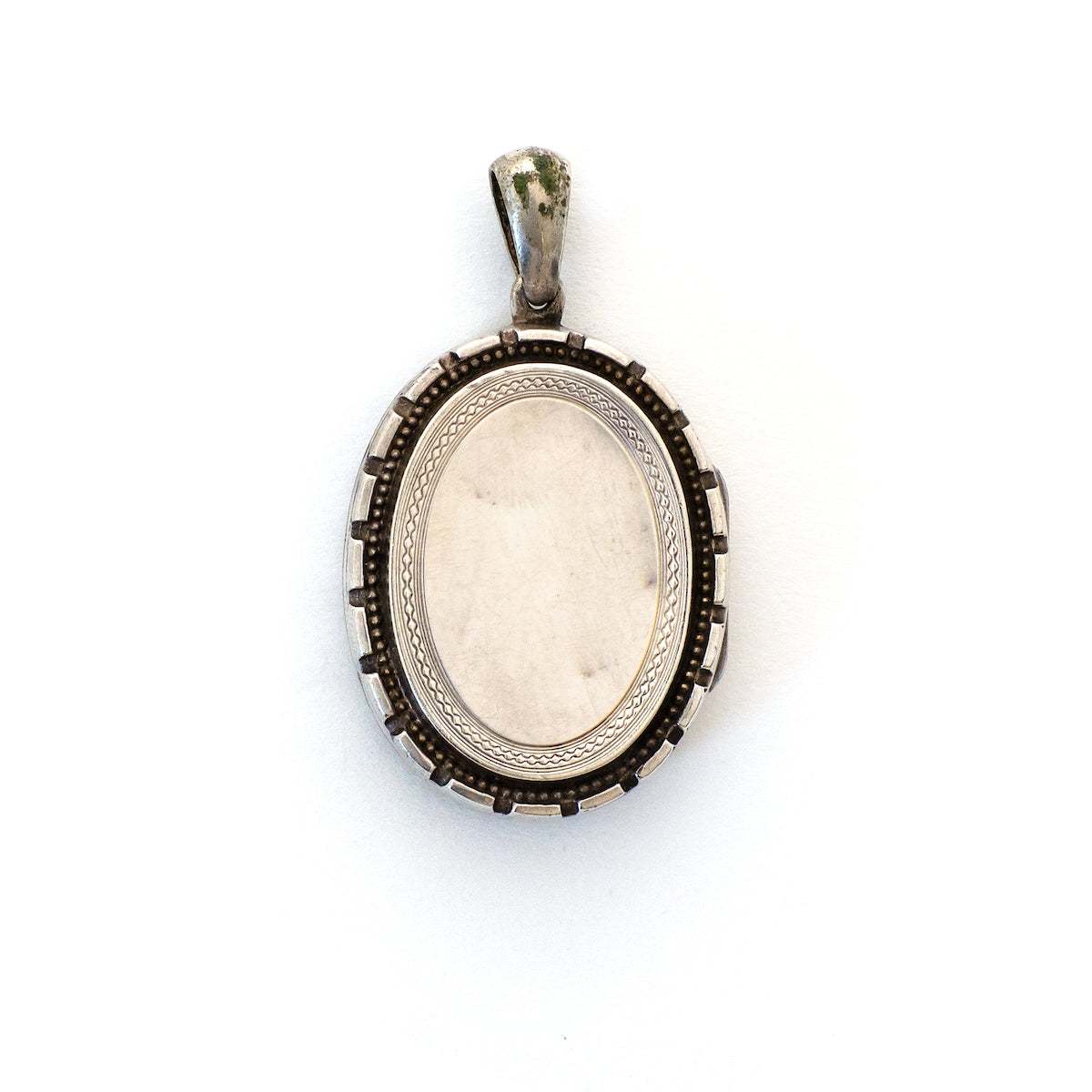 Classic Silver Oval Locket