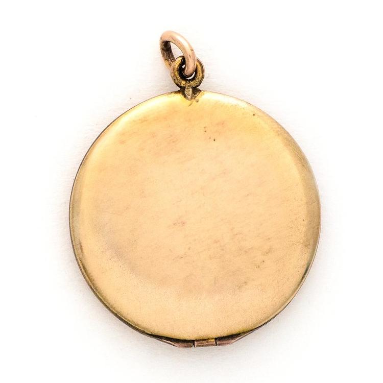 Pink Horseshoe Locket