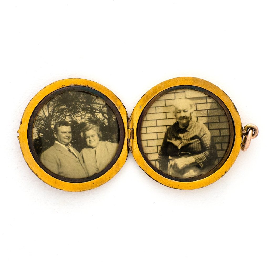 Pink Horseshoe Locket