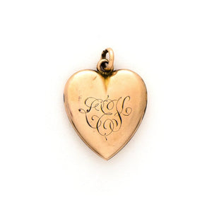 Diamond Starburst Heart Locket