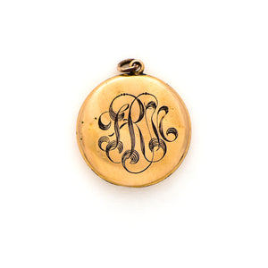 Purple Lily Locket