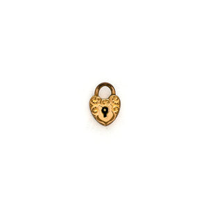 Victorian Love Lock Charm