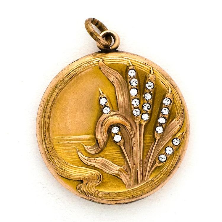Cattail Locket