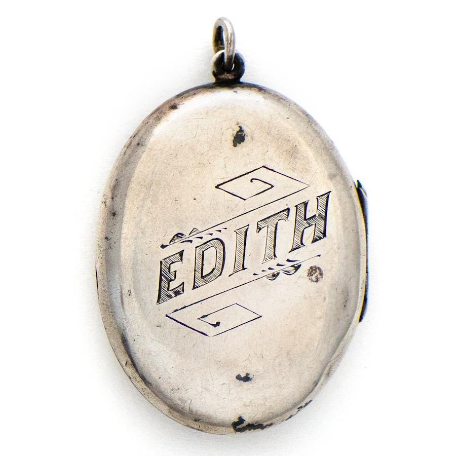 Edith & Gertie Silver Locket