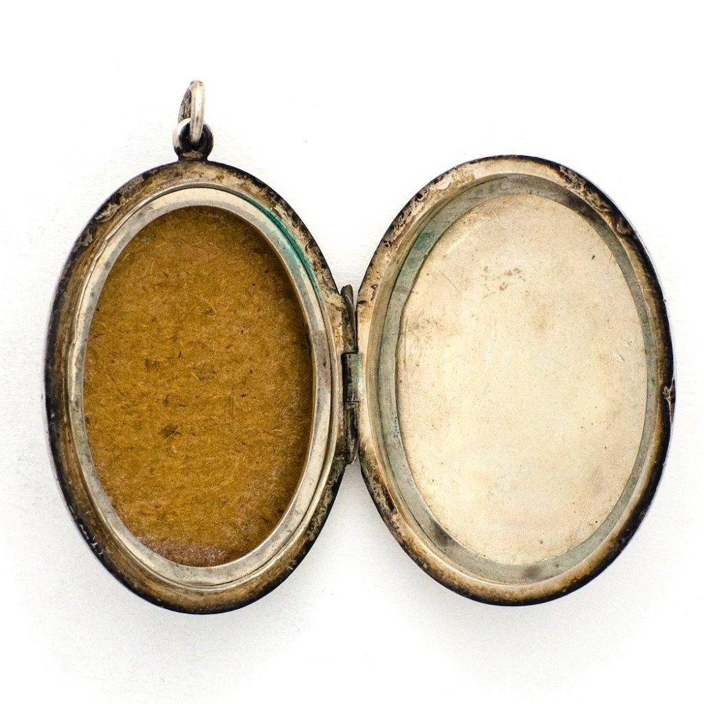Edith & Gertie Silver Locket