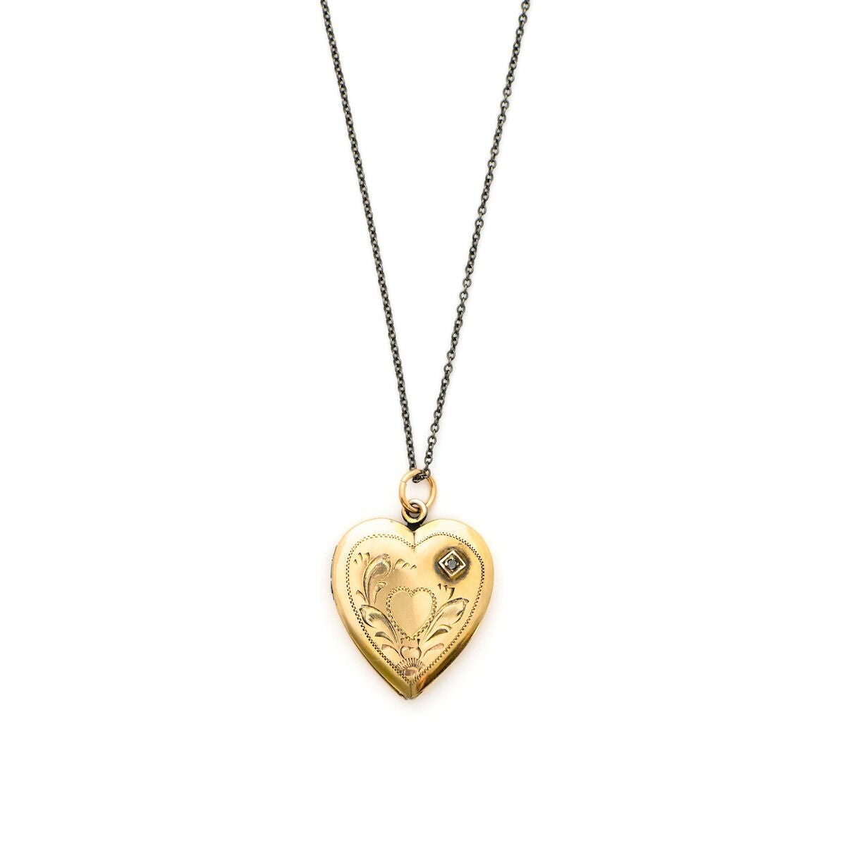 Heart Blossom Locket
