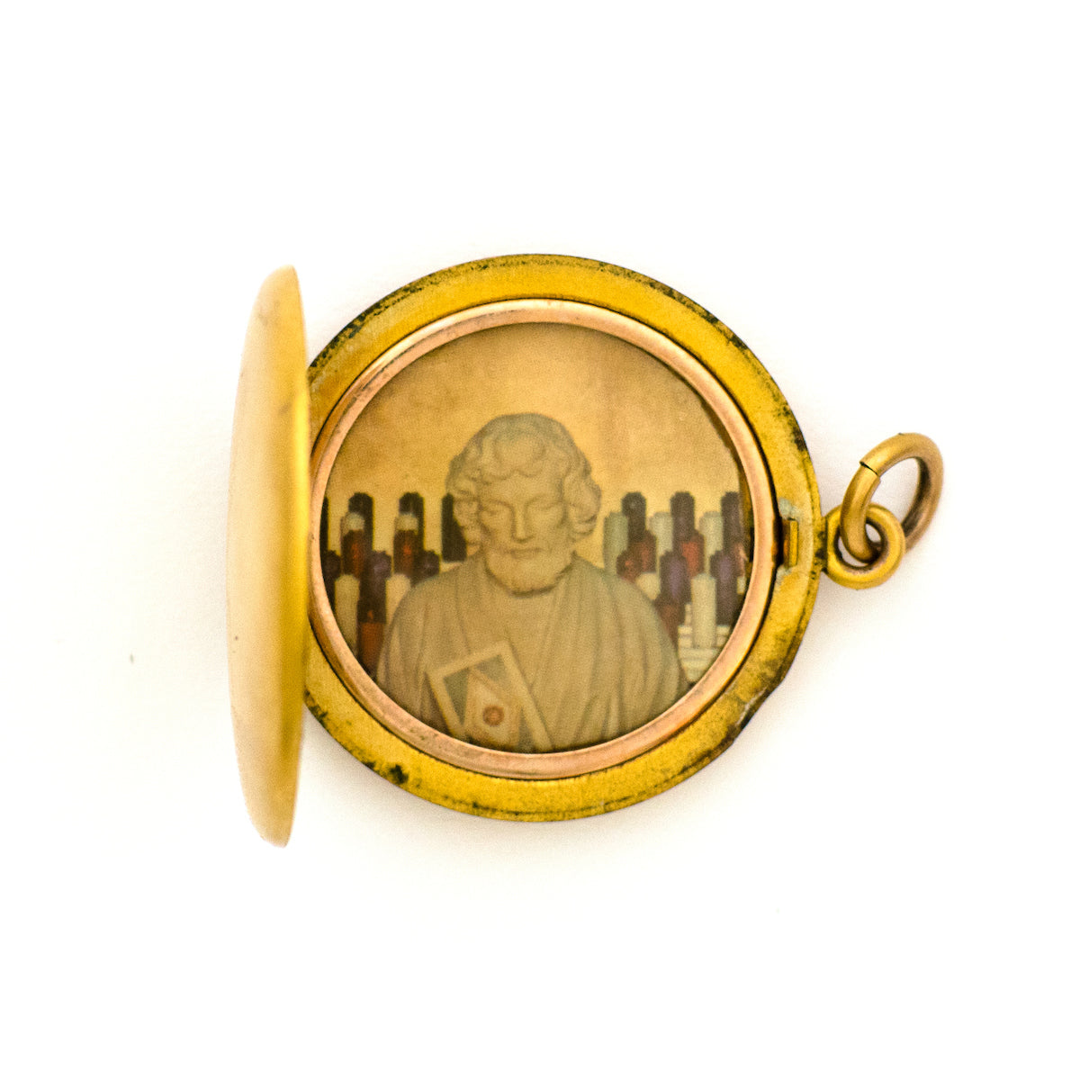 Madonna Cross Locket