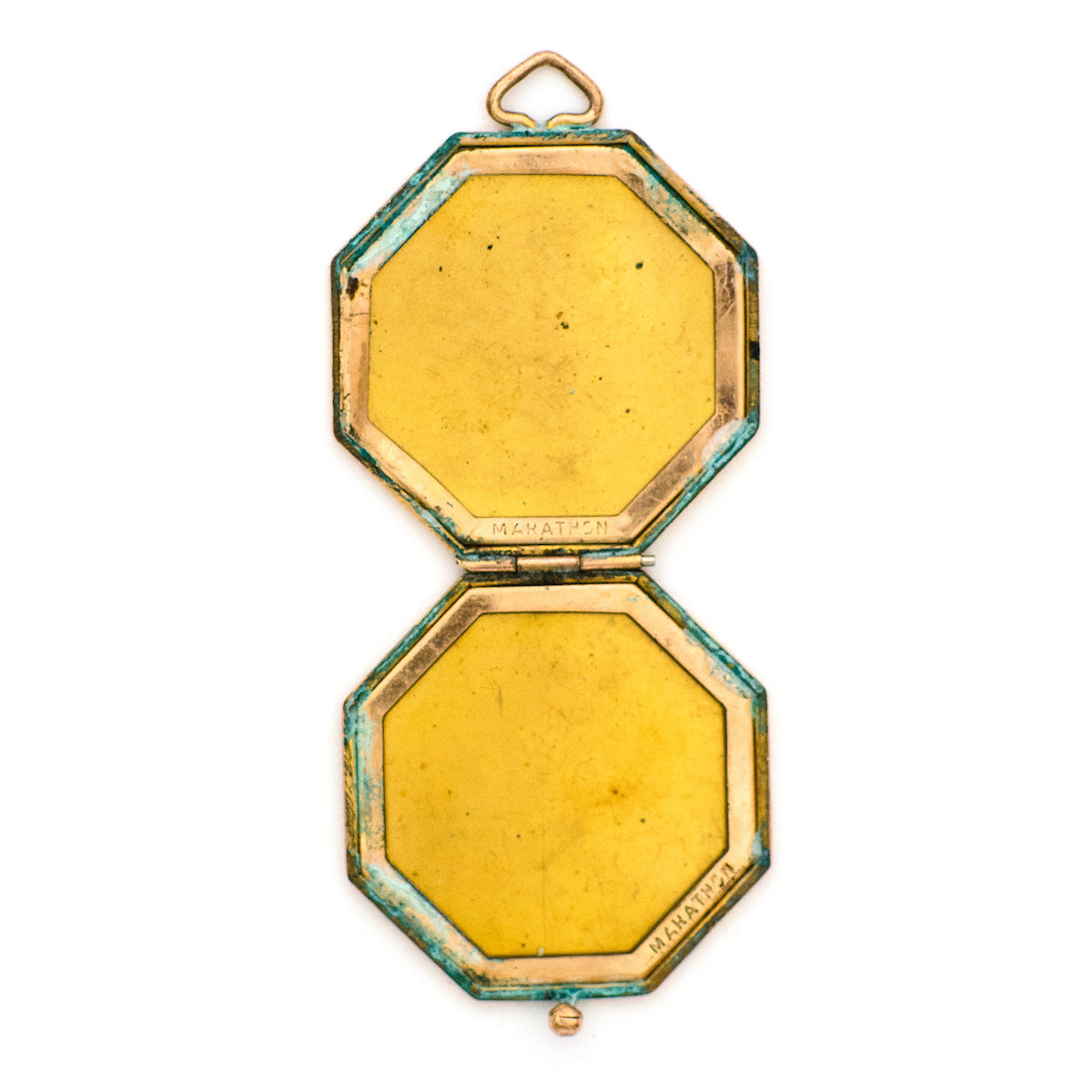 Tri-metal Octagon Locket