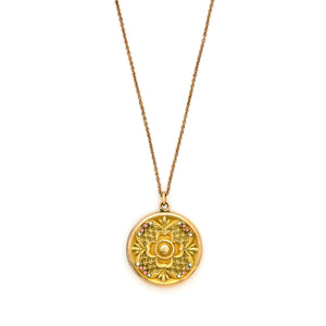 Pink Magnolia Locket