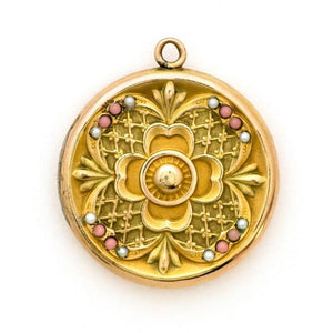 Pink Magnolia Locket