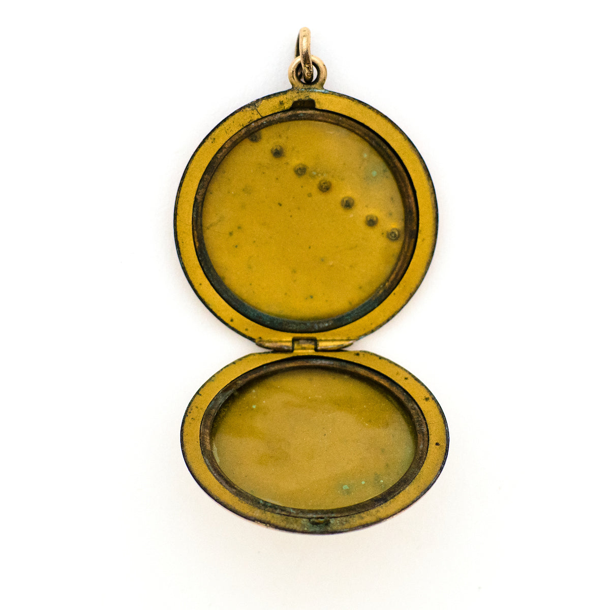 Floral and Stripe Locket