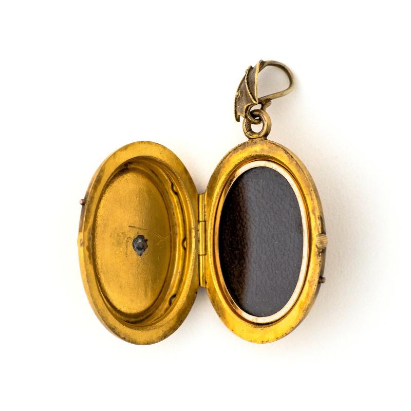 Victorian Bird Locket