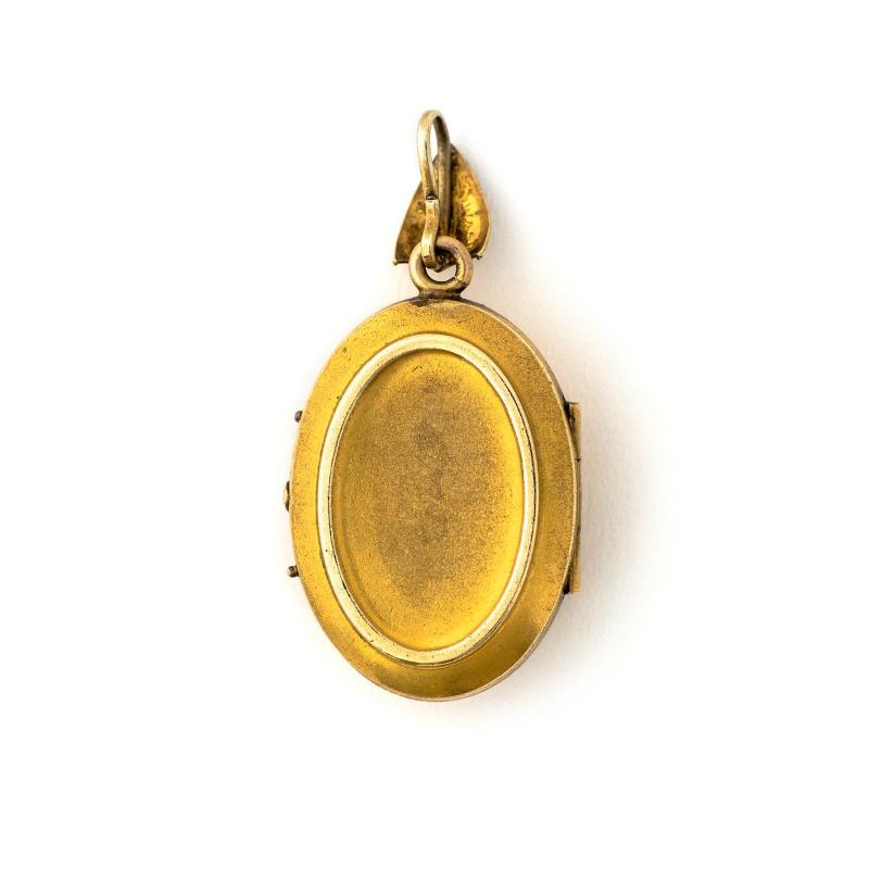Victorian Bird Locket