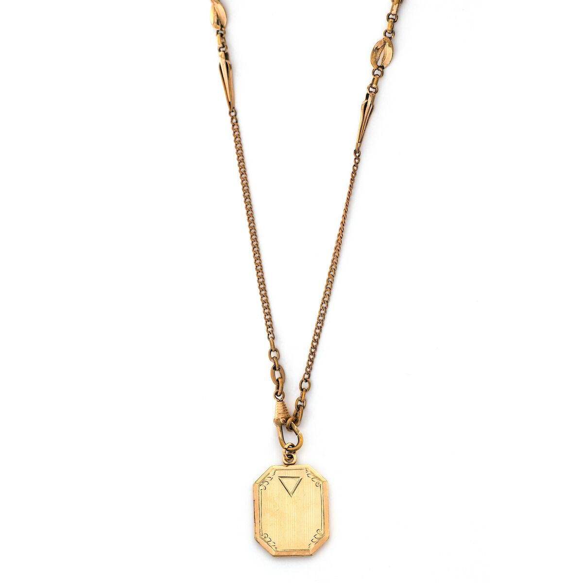 Nabla Rectangular Locket