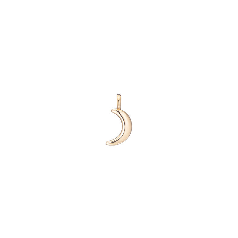 Tiny Crescent Moon Charm