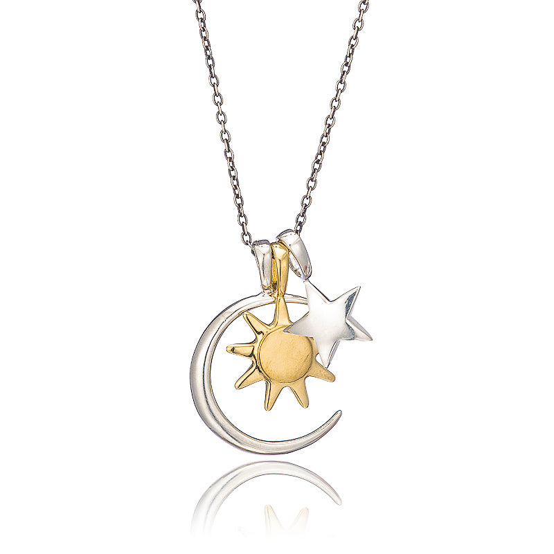 Christian Dior Vintage 1980's Sun Moon & Stars Necklace – Foxy Couture  Carmel