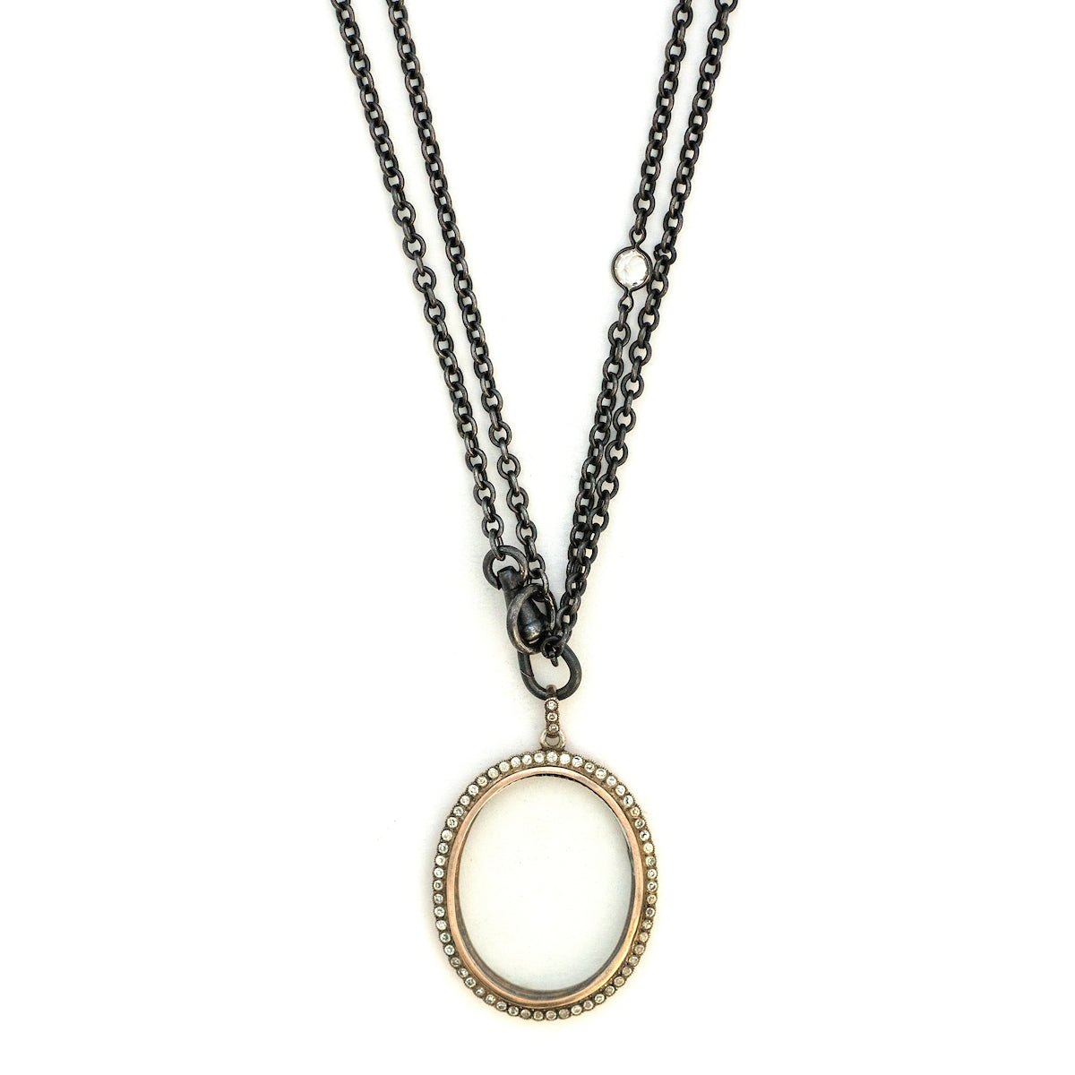 Sterling Portrait Locket