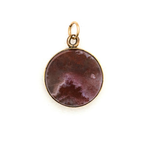 Antique Red Agate Charm
