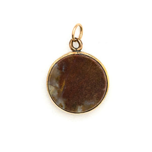 Antique Red Agate Charm
