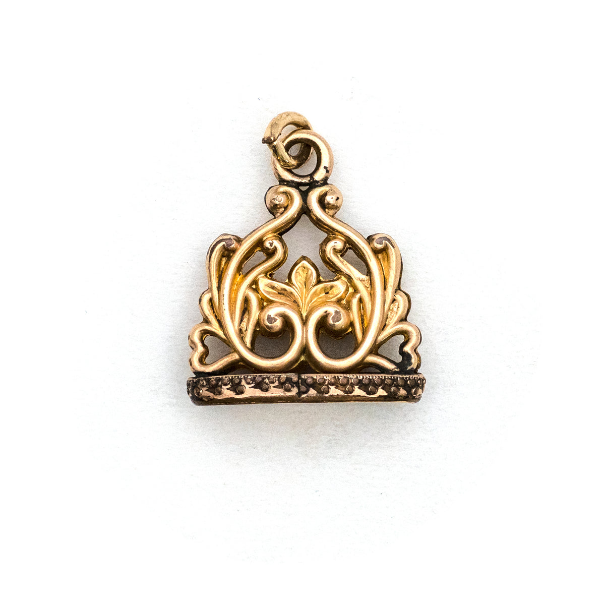 Antique Climbing Vines Fob Charm