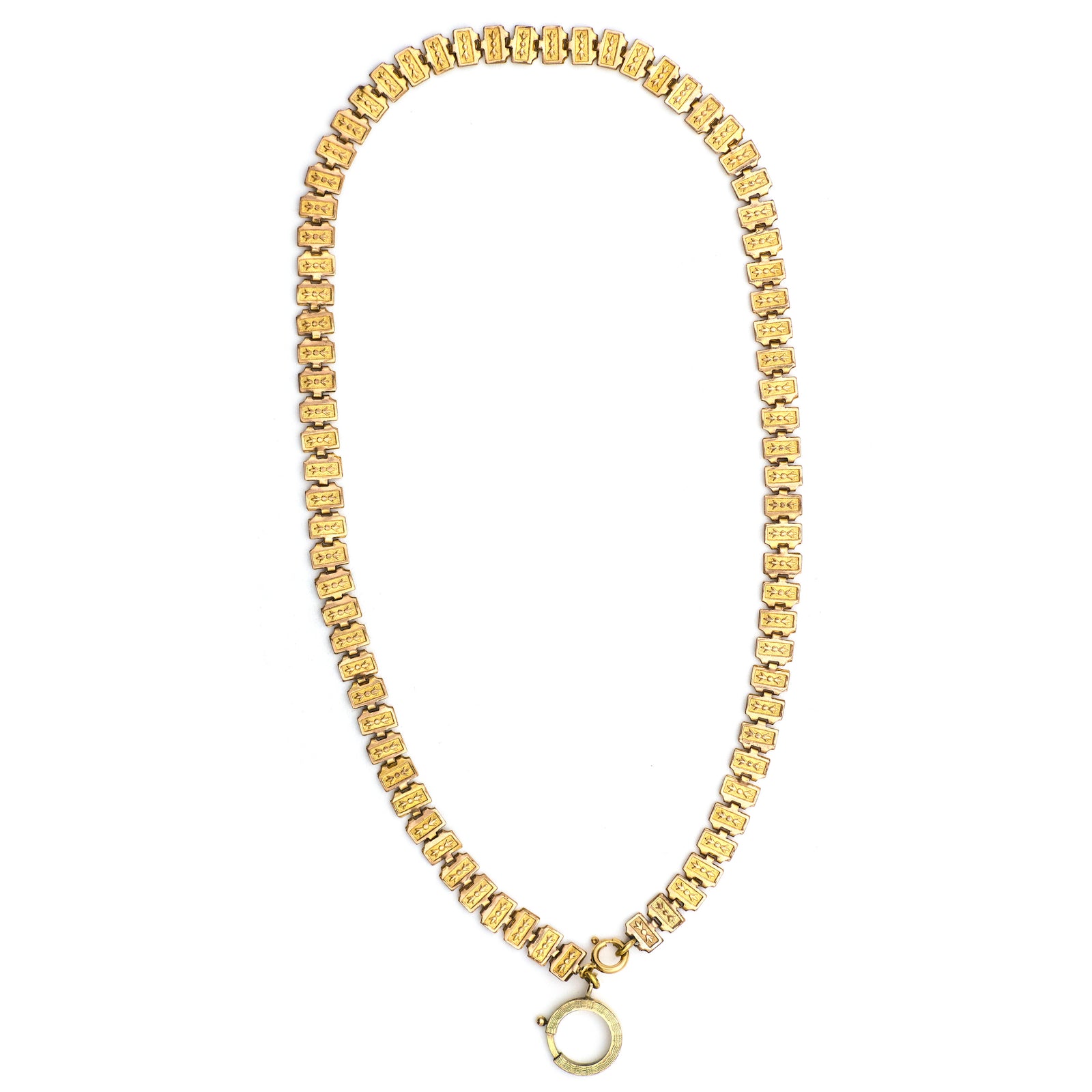 Victorian Geometric Link Chain