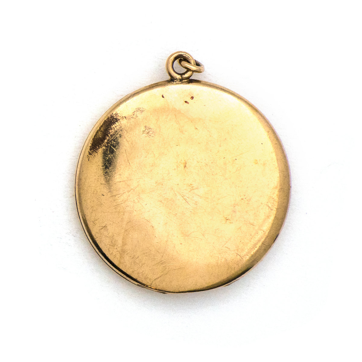 Red Crescent Moon & Star Locket