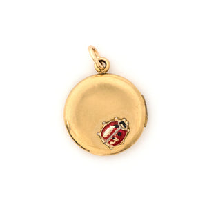 Lucky Ladybug  Locket