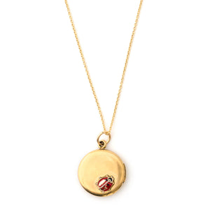 Lucky Ladybug  Locket